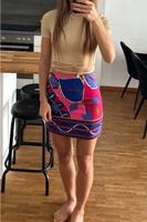 ZARA High Waist Rock echter Hingucker pink blau hoher Bund S XS Münster (Westfalen) - Mauritz Vorschau
