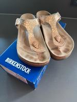 Birkenstock Gizeh Gr. 37 Metallic Stones Copper Saarland - Saarwellingen Vorschau