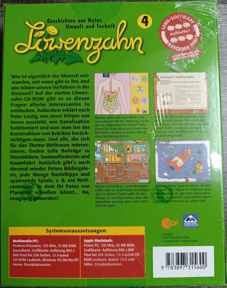 Löwenzahn - Geschichten aus Natur, Umwelt und Technik CD-ROM in Menden