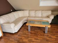 Sofa/Couch Echtleder Nordrhein-Westfalen - Büren Vorschau