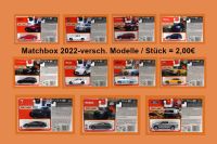 ✅*MBR-Vol.5* Matchbox 2022 – versch. Modelle - Auswahl 1-11✅ Güstrow - Landkreis - Güstrow Vorschau