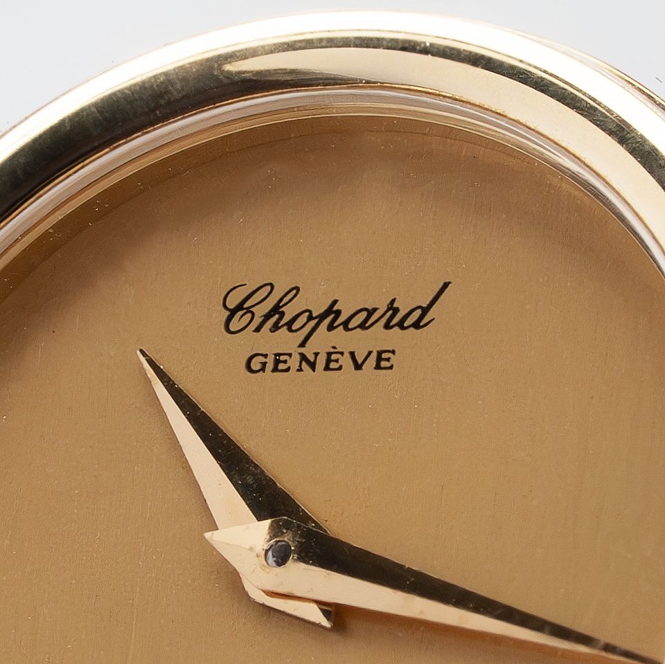 Chopard Happy Diamonds 31mm 18k Yellowgold Ref 21/2646 in Hamburg