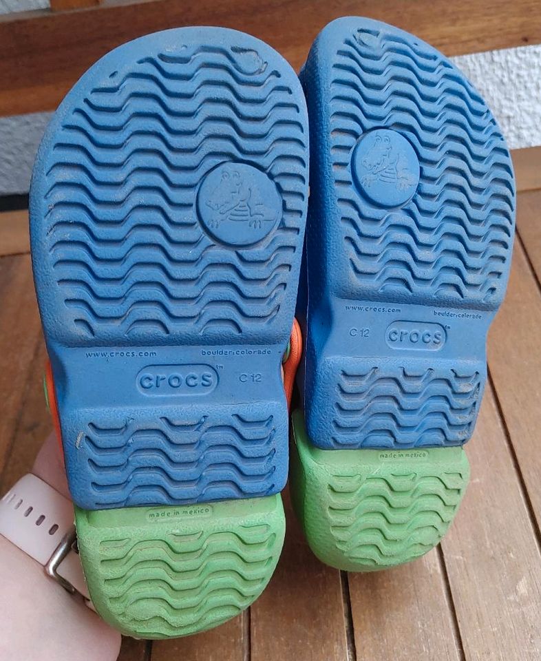 CROCS schmale Füsse blau grün Gr. 29 (C 12) in Köln