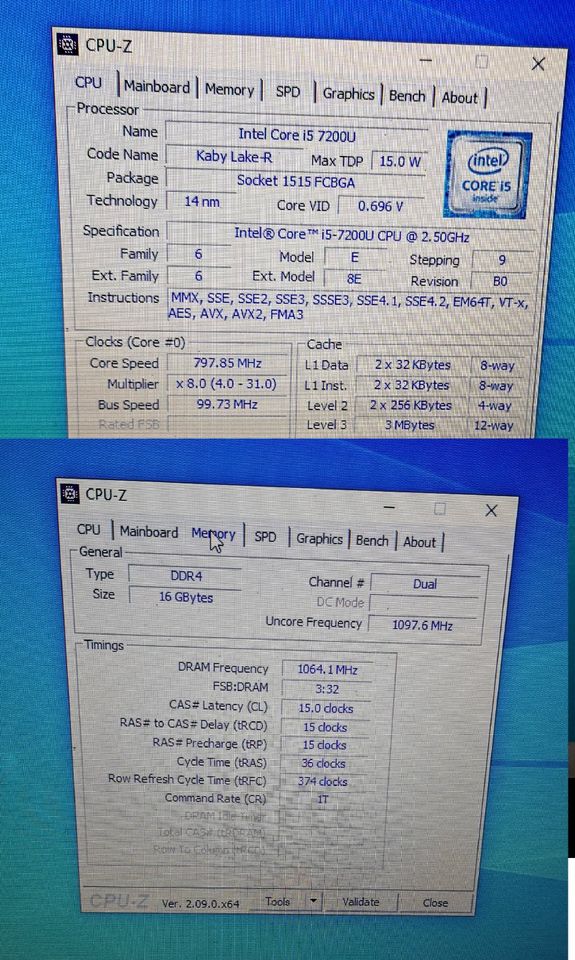 HP NoteBook 17-bs0xx i5-7200u 16GB DDR4 AMD Radeon R5 M330 in Mittenwald