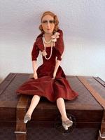 Antike französische Puppe „Poupé Boudoir“ Hessen - Hofheim am Taunus Vorschau
