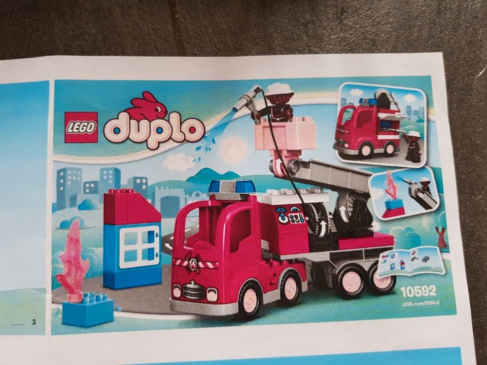 LEGO DUPLO Löschfahrzeug - 10592 in Stuttgart