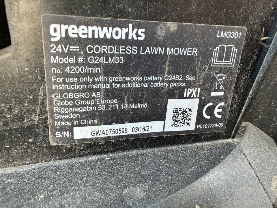 Greenworks Akkurasenmäher in Ingolstadt