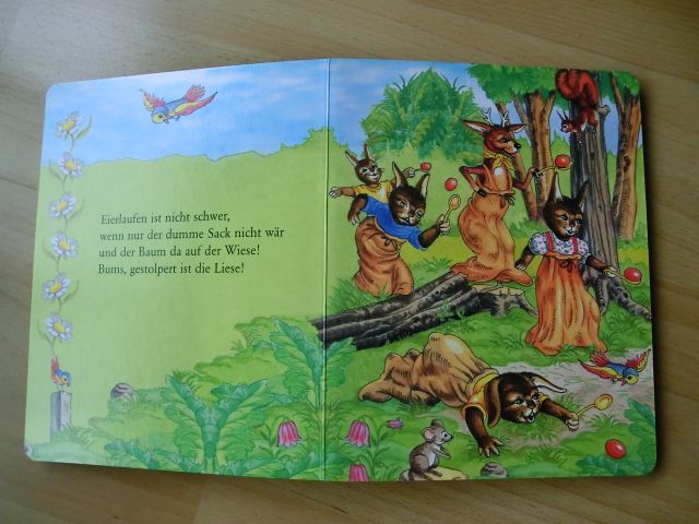 Lustige Hasenschule Bildergeschichten für Kinder HONOS Pappbuch in Düsseldorf