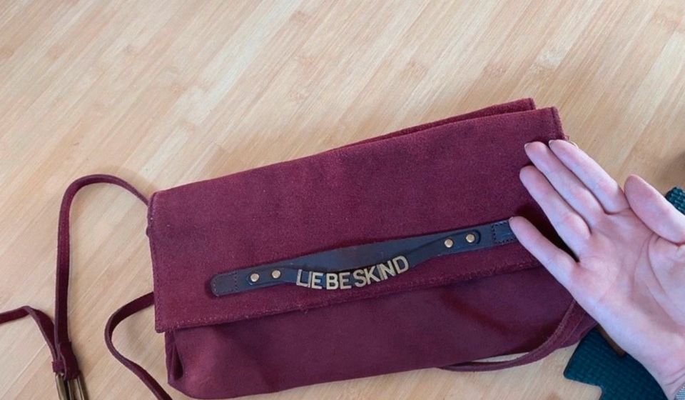 Liebeskind Clutch Bordeaux in Saarbrücken