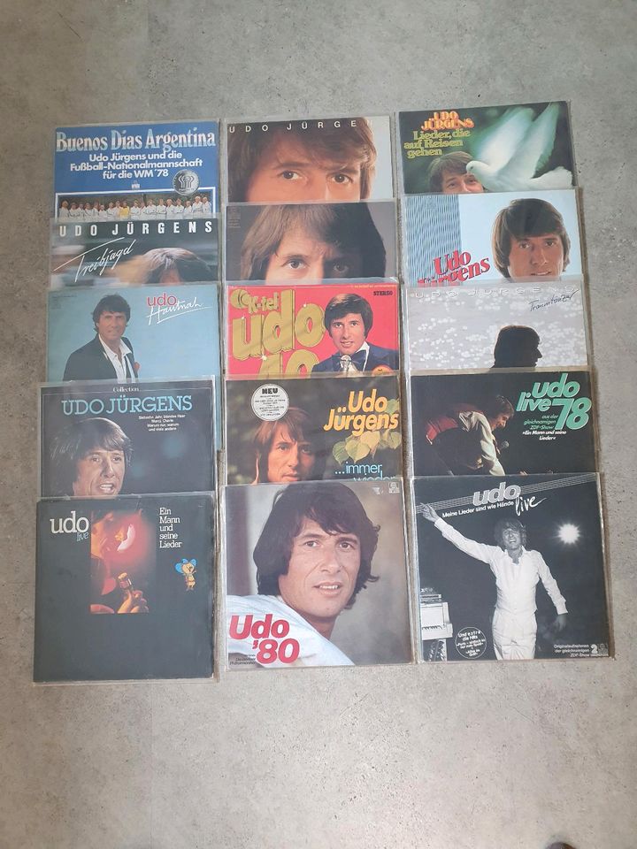 SCHALLPLATTEN VINYL SAMMLUNG UDO JÜRGENS LP'S TOP PLATTEN in Hameln