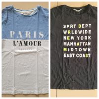 H&M Mädchen T Shirts Gr. 170 weiß blau schwarz Nordrhein-Westfalen - Recklinghausen Vorschau