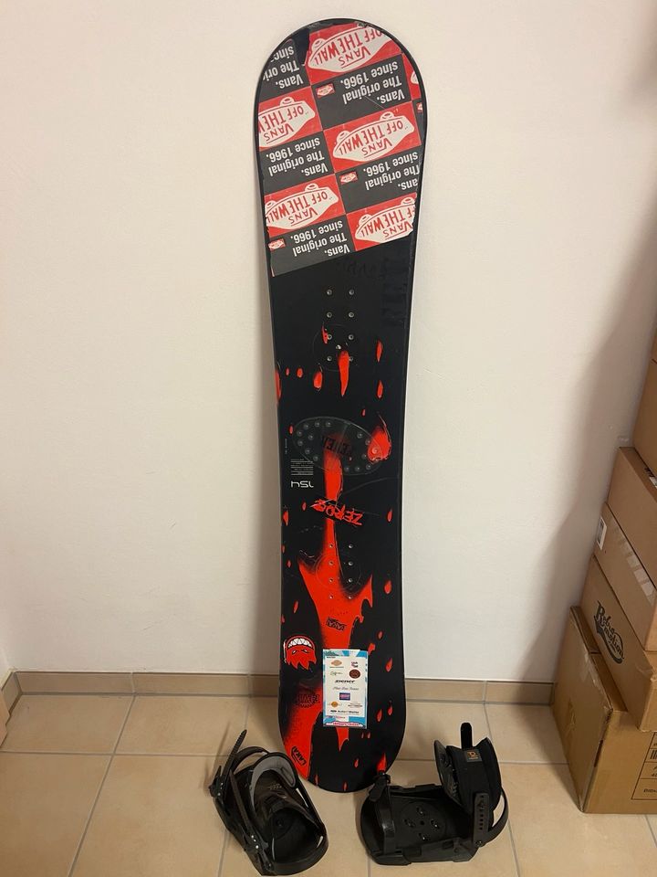 Snowboard frisch gewachst in Löhnberg