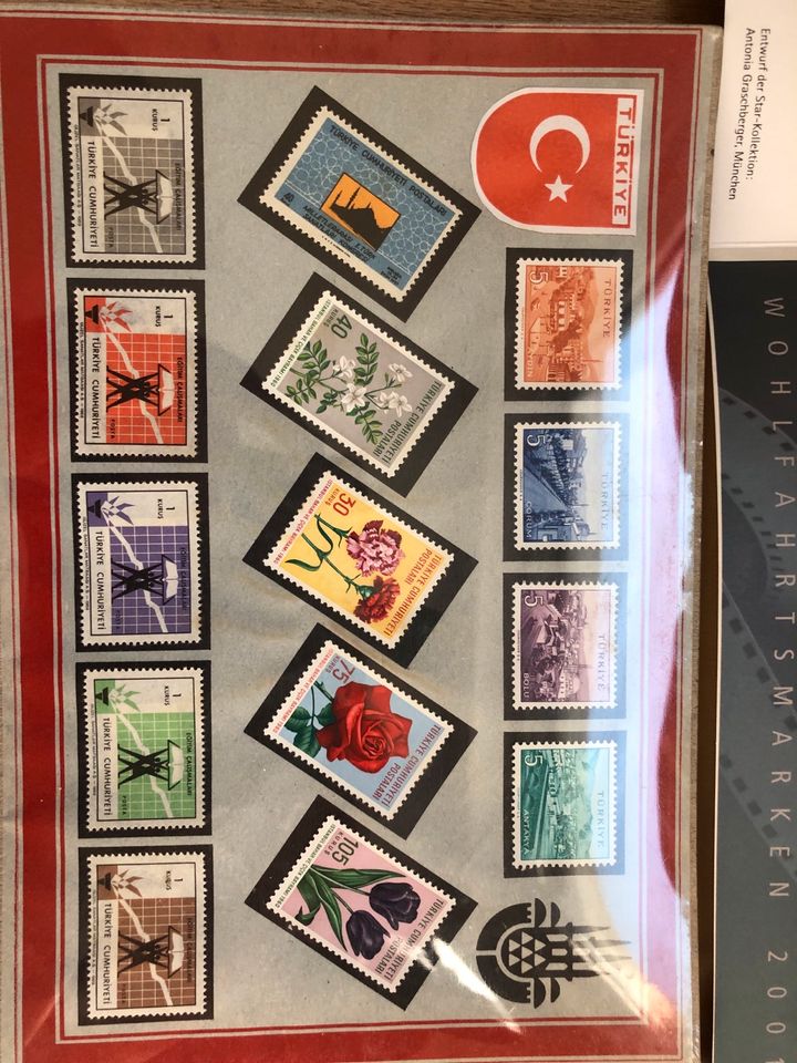 Alte Briefmarken in Kassel