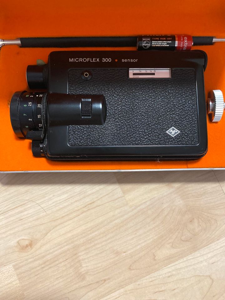 Camcorder Agfa Mikroflex 300 Sensor in Zell am Harmersbach