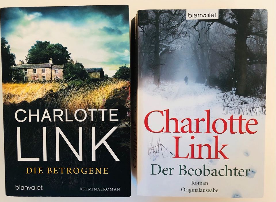Charlotte Link: Der Beobachter + Die Betrogene zusammen in Hamburg