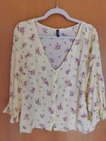 Bluse Blumenmuster H&M Gr. 42 Hessen - Rodgau Vorschau