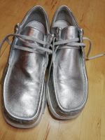 Schuhe Sioux Grashopper Leder Silber Gr. 8,5 Berlin - Steglitz Vorschau