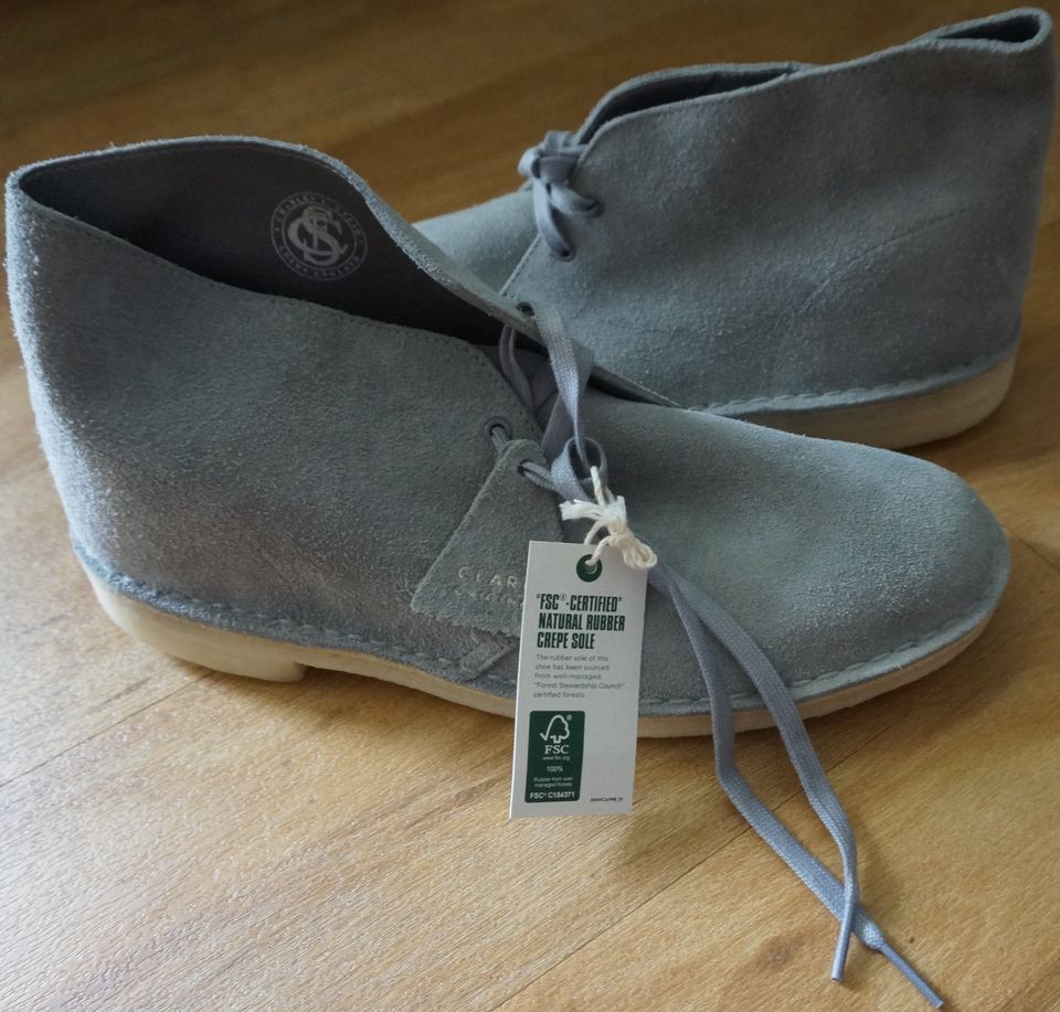 Clarks Originals 45 UK 10.5 Desert Boots Boot greystone NP149,95€ in Speyer