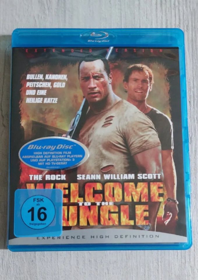 Welcome to the Jungle ( Dwayne Johnson,Sean William Scott,Blu-Ray in Dortmund