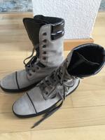 TODS ❤️ Schnürstiefel beige Gr 38 neuwertig Baden-Württemberg - Lörrach Vorschau