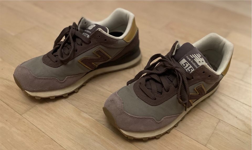 New Balance 515 Gr. 38 lila gold 1x getragen WL515FCS in Hamburg