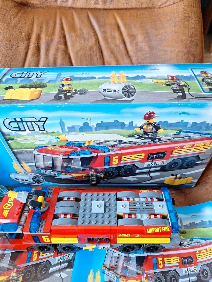 Lego City 60061 Feuerwehr Löschfahrzeug in Rumohr