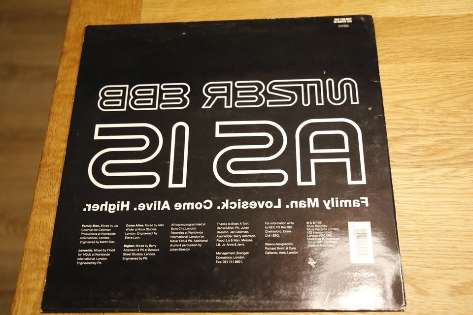 Nitzer Ebb - As is - 12" Single (Vinyl) in Tröndel