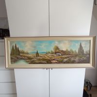 Bögle Ölbild auf Leinwand ca. 109 x 38 cm Nordrhein-Westfalen - Grevenbroich Vorschau