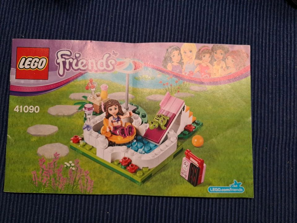 Lego friends,  41090, Olivias Garten Pool, in Seefeld