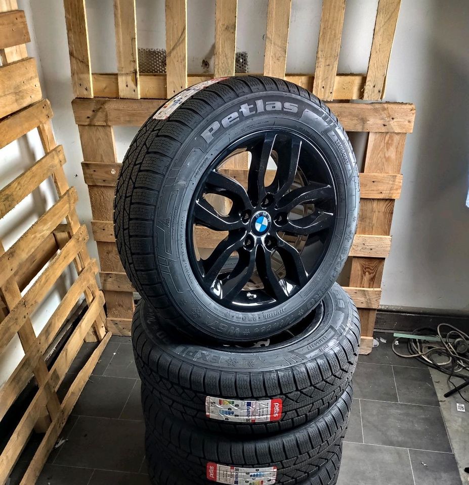 ✓NEU BMW X3 F25 X4 F26 PETLAS WINTERREIFEN WINTERRÄDER 225/60 R17 in Herten