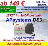 APsystems Mikrowechselrichter DS3-S mit 600 Watt für 2 Module bis je 660 Watt - SONDERPREIS im MAI Brandenburg - Dannenwalde (Gumtow) Vorschau