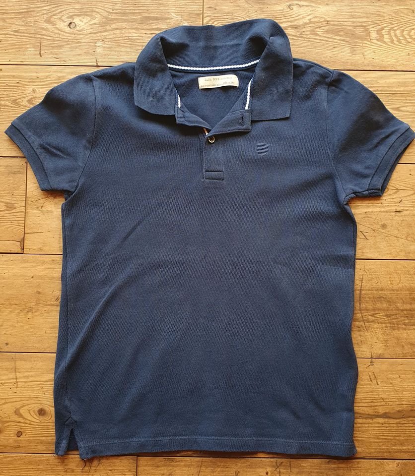 Polo-Shirt dunkelblau von ZARA - Gr. 140 in Köfering
