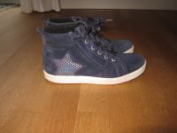 Bequeme halbhohe Sneaker Lurchi blau Wildleder gefüttert Gr. 39 Kr. München - Planegg Vorschau