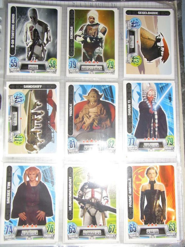 Topps Force Attax Trading Card Game - Serie 2 - Star Wars in Bremen