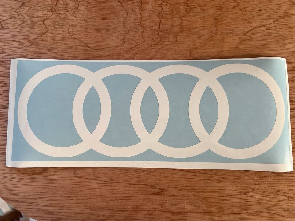 Verschiedene Aufkleber/ Sticker Audi,Logos,Namen in Kaltenbrunn
