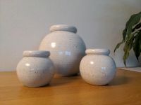 3er Set Kugel - Vasen in schwerer Keramik Qualität Niedersachsen - Sassenburg Vorschau