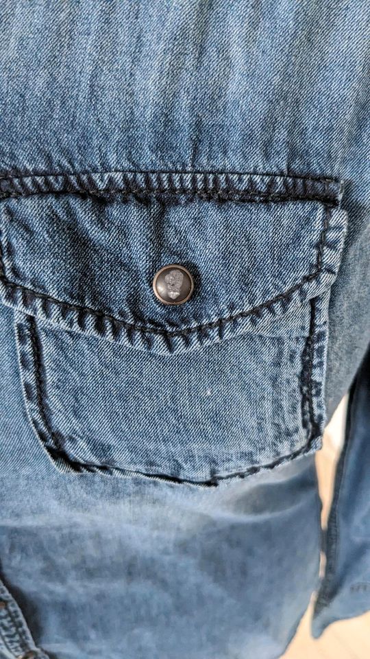 Marc O'Polo Marco Polo MOP Jeanshemd Jeansbluse blau 40 in Jevenstedt