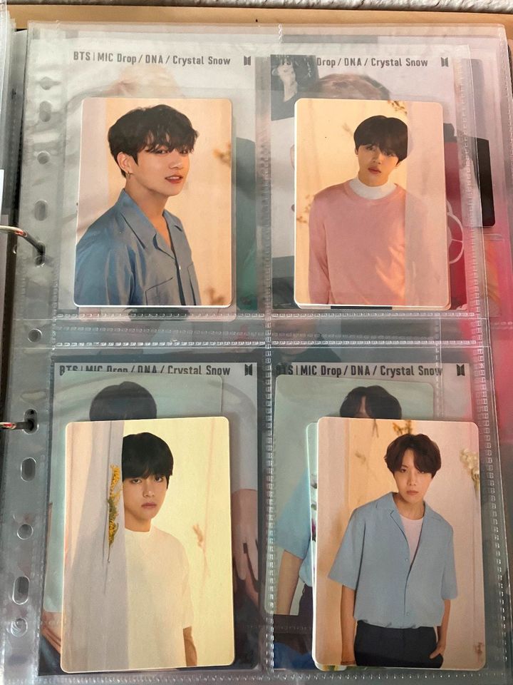 bts photocards, season greetings 2017, bang bang con, ly tour pc´ in Berlin