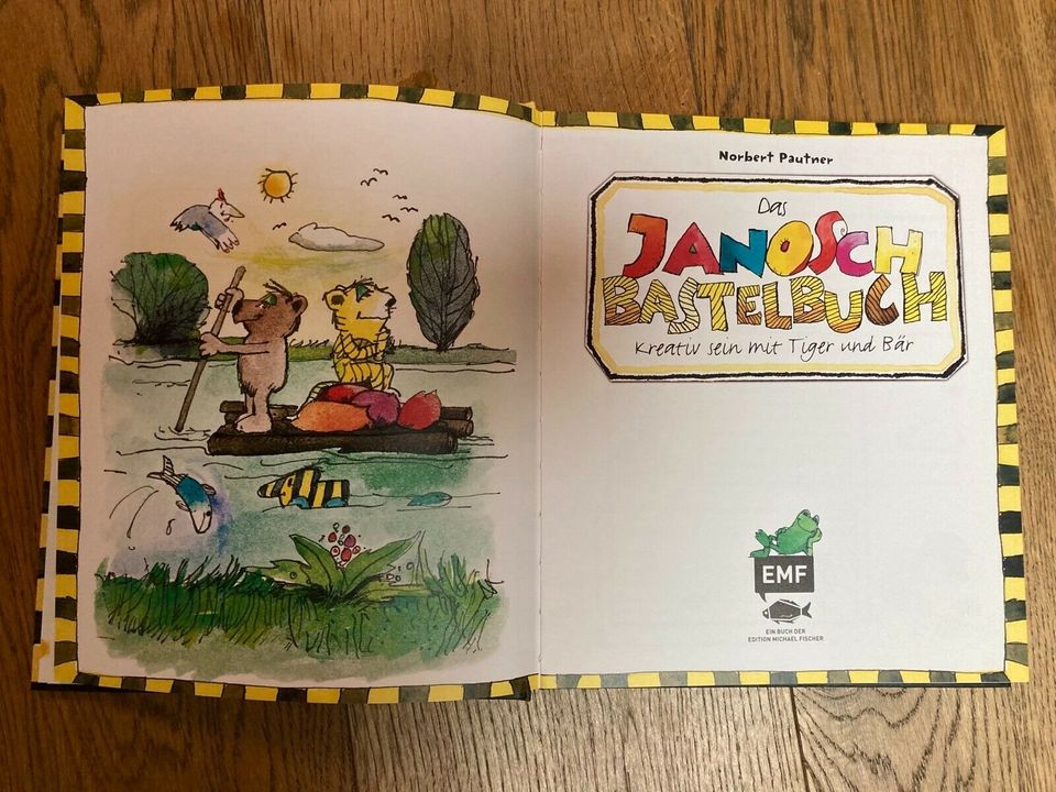Das Janosch-Bastelbuch: Kreativ sein mit Tiger & Bär Kinderbuch in München