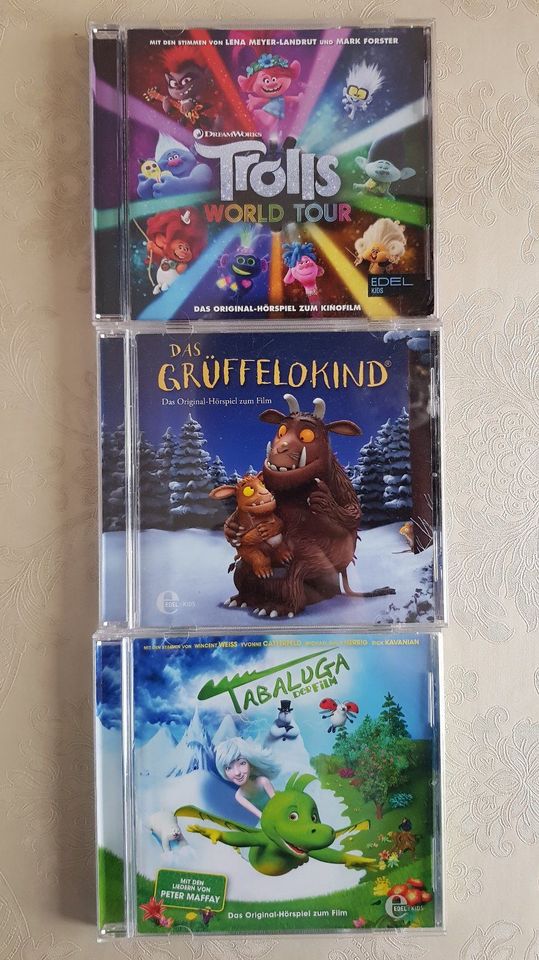 22 Kinder Hörspiel CD's - 14 Disney, 8 weitere schöne in Raben Steinfeld