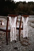 LEIHEN | Makramee Stuhlbehang | Hochzeit | boho Baden-Württemberg - Kappelrodeck Vorschau