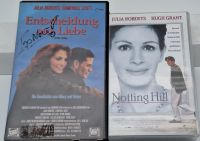 2x VHS Video Kassette ENTSCHEIDUNG AUS LIEBE und NOTTING HILL Sachsen - Liebschützberg Vorschau