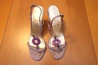 Damenschuhe Sandalen der Marke ESCADA violett flieder Größe 39 Bayern - Jettenbach Vorschau