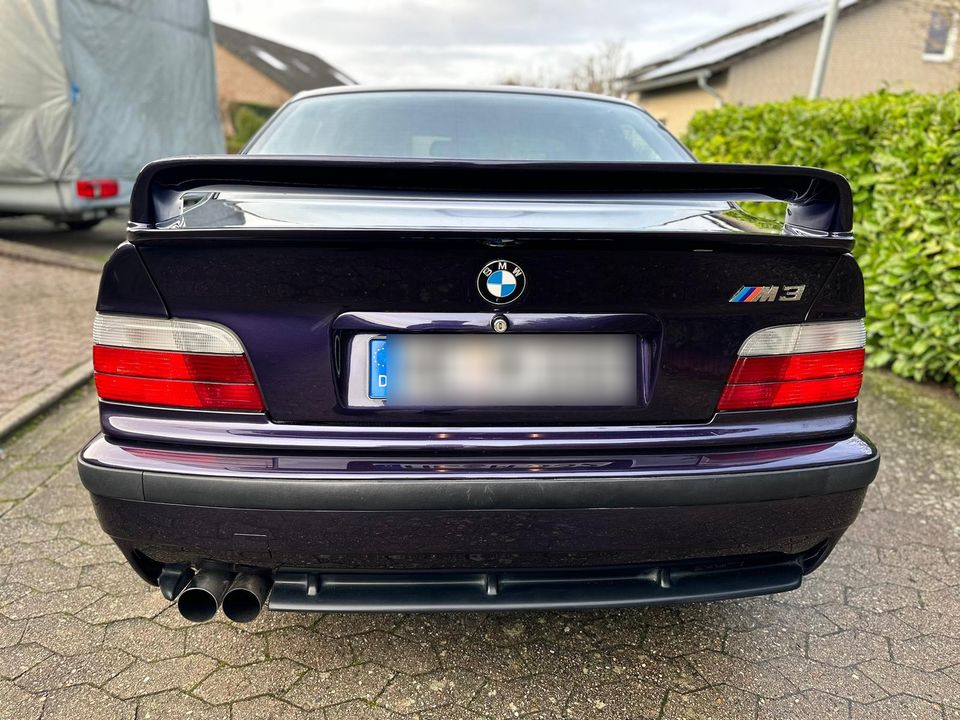 BMW E36 M3 3,2 Coupé S50B32 Schalter Technoviolett Tausch SHZ in Hötensleben