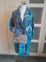 Zara Women Mantel Brokat/ Ausbrenner blautöne gr.M Bayern - Kösching Vorschau