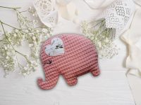 Wärmekissen *Kleiner Elefant* aus Baumwolle, in der Farbe Koralle Rheinland-Pfalz - Wahlrod Vorschau
