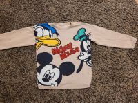 H&M Disney Mickey Mouse Pullover Gr. 104 Feinstrick beige/Braun Niedersachsen - Wetschen Vorschau