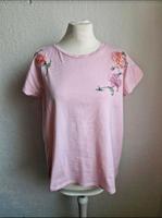 T-Shirt Shirt Gr. M rosa Blumen Düsseldorf - Hassels Vorschau
