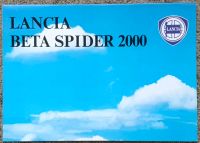 Prospekt Lancia Beta Spider 2000 ca. 1980 Nordrhein-Westfalen - Mönchengladbach Vorschau