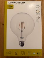 Große LED Glühbirne Lunnom Ikea 125mm Nordrhein-Westfalen - Lüdenscheid Vorschau